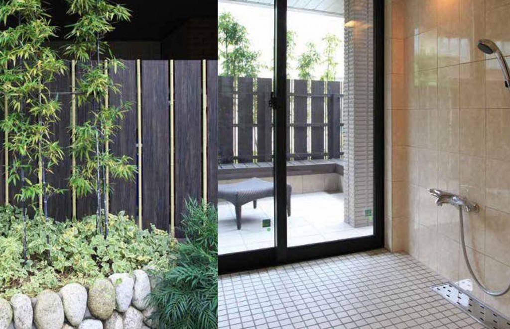目隠しフェンスでお風呂場を隠す エクステリアブログ 神奈川県平塚市 木村植物園