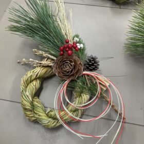 和ハーブでお正月の「しめ縄飾り」をつくろう！