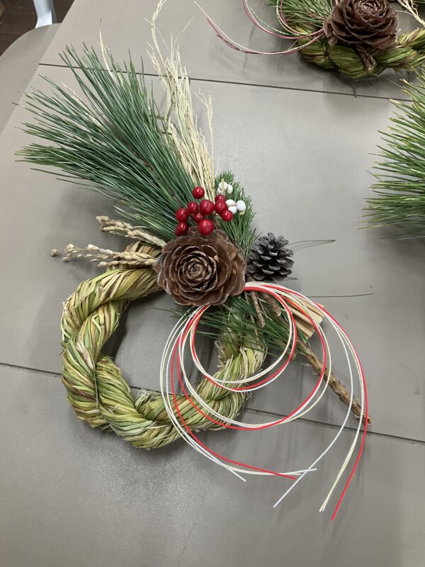 和ハーブでお正月の「しめ縄飾り」をつくろう！