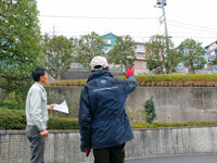 写真：現地調査の様子