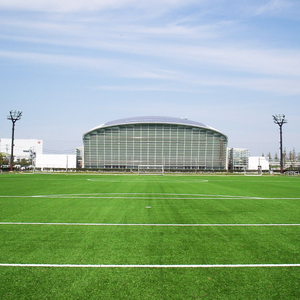 写真：馬入ふれあい公園 サッカー場 (神奈川県平塚市)